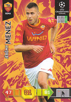 Jeremy Menez AS Roma 2010/11 Panini Adrenalyn XL CL #261